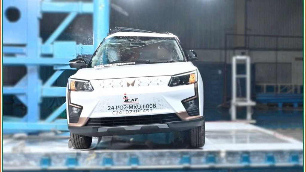 mahindra xuv400 crash test