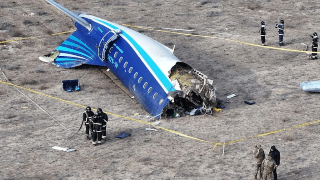 Azerbaijan Airlines crash Azerbaijan Airlines crash