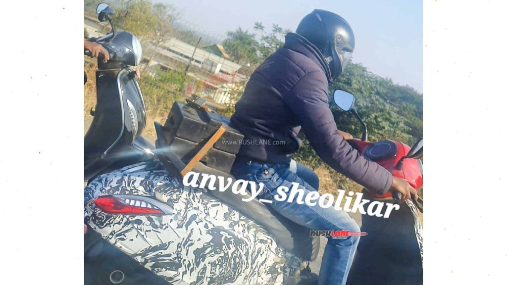 Bajaj Chetak new-gen spied