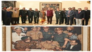 General Upendra Dwivedi, Chief of the Army Staff (COAS), alongside his wife, Mrs. Sunita Dwivedi, inaugurated the installation of the iconic 1971 surrender painting at a new, prominent location. (Image Source: ADGPI)