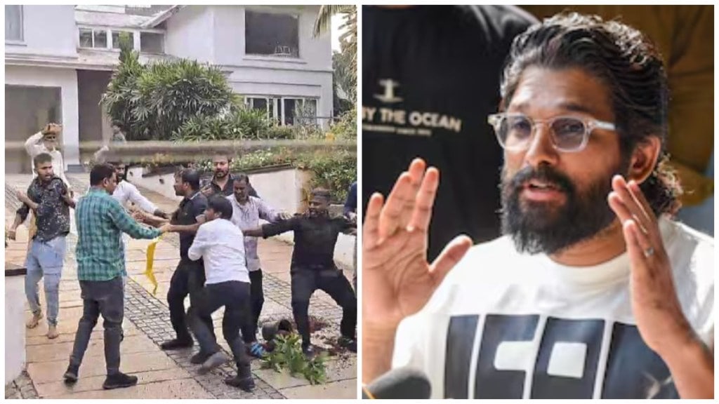 Allu Arjun house vandalism incident: Allu Arjun house vandalism incident: