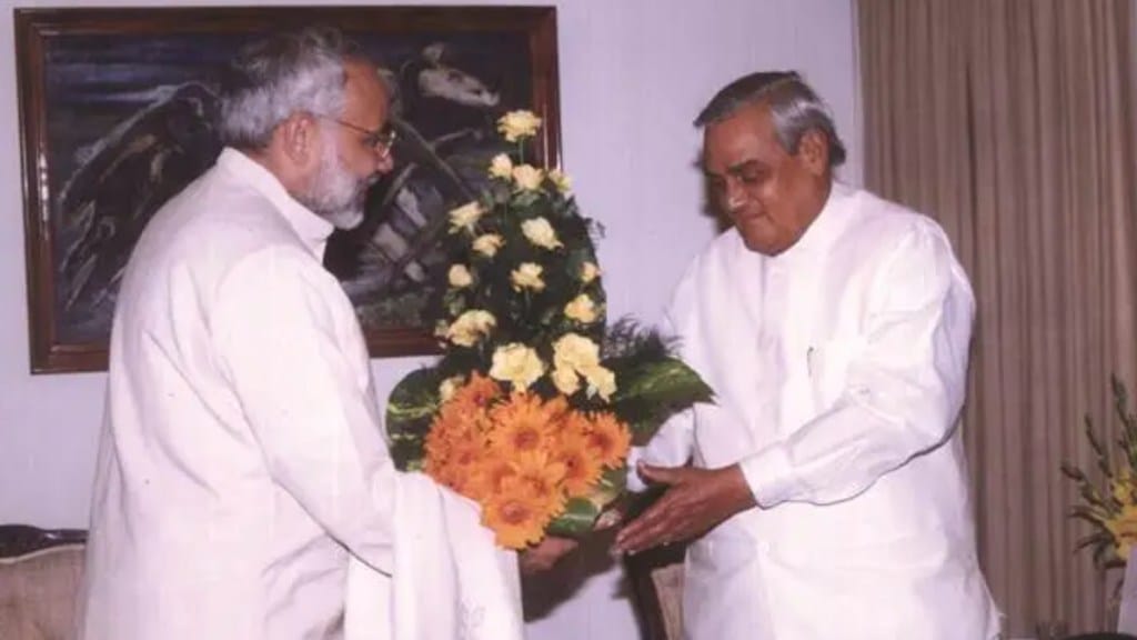 PM Modi's tribute to Atal Bihari Vajpayee PM Modi's tribute to Atal Bihari Vajpayee