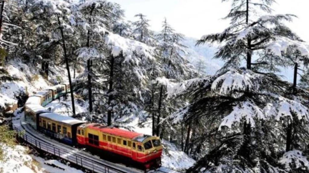 Holiday special train for Shimla-Kalka line Holiday special train for Shimla-Kalka line