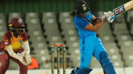 India vs West Indies Women's T20I Match 2024 Highlights