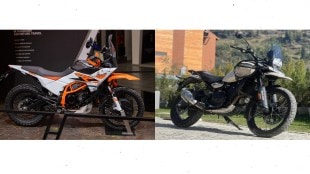 KTM 390 Adventure Vs RE Himalayan 450