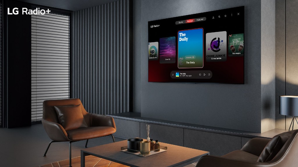 LG launches free audio streaming service LG Radio+ on Smart TVs, audio devices