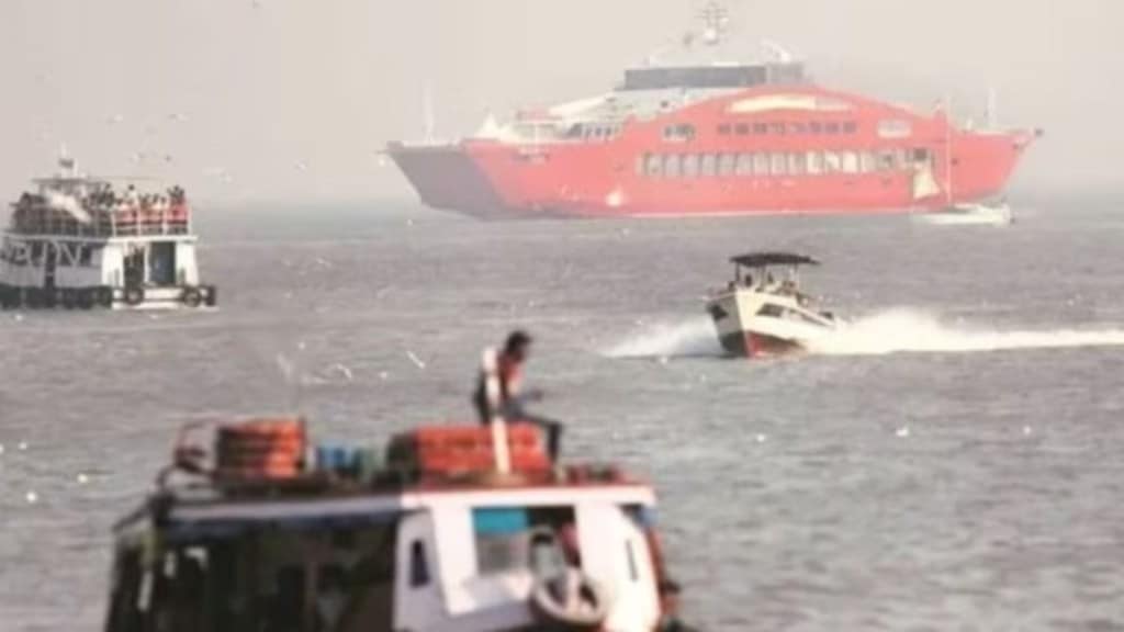 A passenger died and 66 were rescued, while search is underway .Representative photo. (Image Source : File photo)