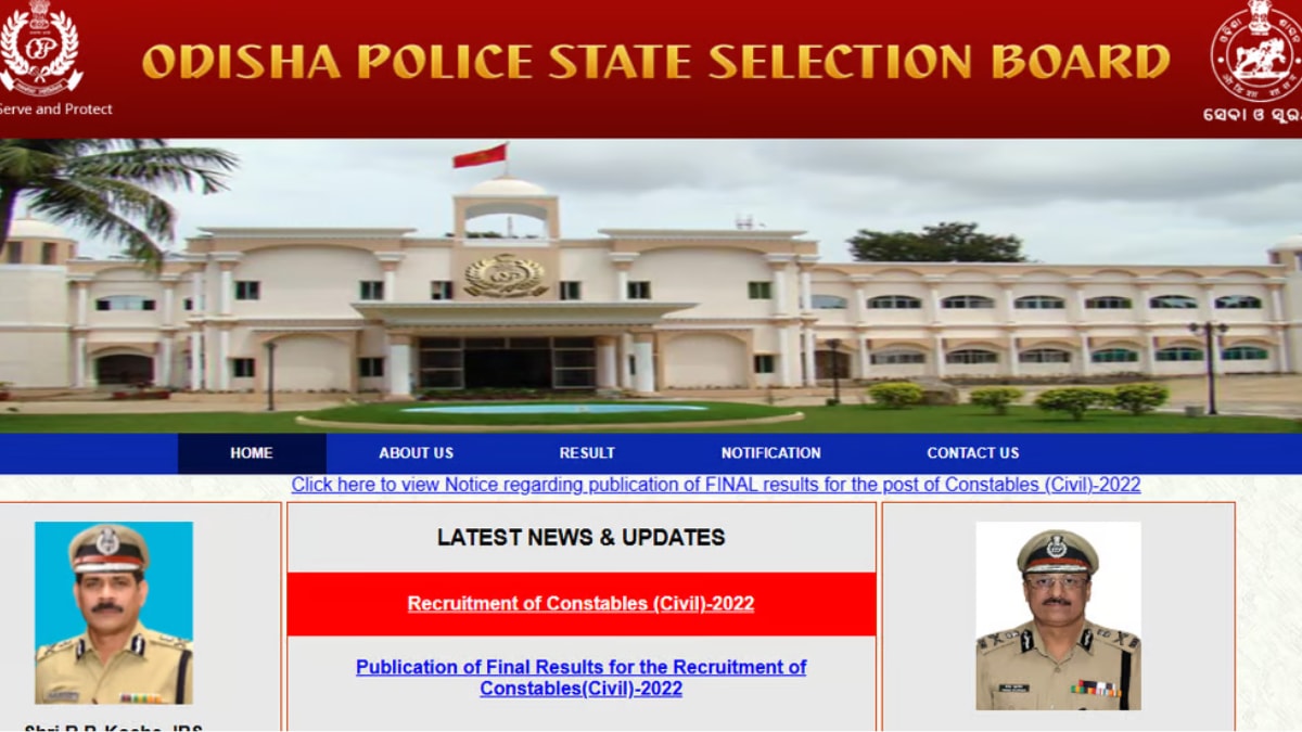 Odisha Police Constable admit card 2024 Out at opssb.nic.in, direct link here