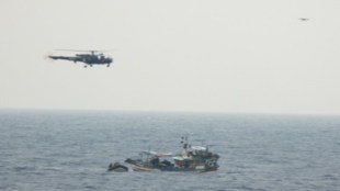 Here finally maritime drone playing its role.