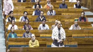 Parliament Winter Session Today: Defence Minister Rajnath Singh speaks during a discussion on 75th anniversary of the adoption of the Constitution of India in the Lok Sabha during the Winter session of Parliament, in New Delhi, Friday, Dec. 13, 2024. (PTI Photo)