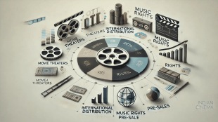 For blockbuster films, these deals contribute 6–12% of overall revenues, while for mid-sized productions, the figure can climb to 15–25%. This makes OTT platforms not just distributors but also key financiers in the filmmaking process.