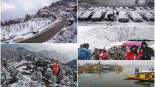 Snowfall in Shimla and Jammu