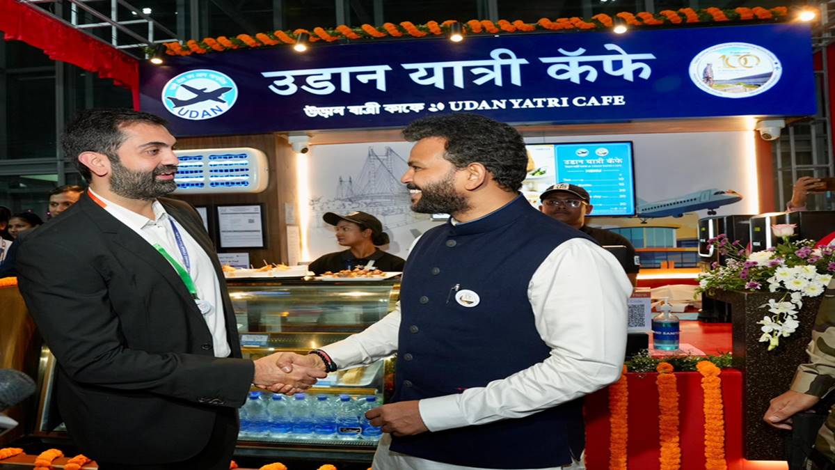 UDAN Yatri Cafe launched at Kolkata Airport