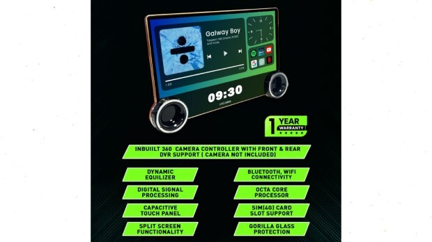 Uno Minda WTUNES-464DN-GPT Android Music System