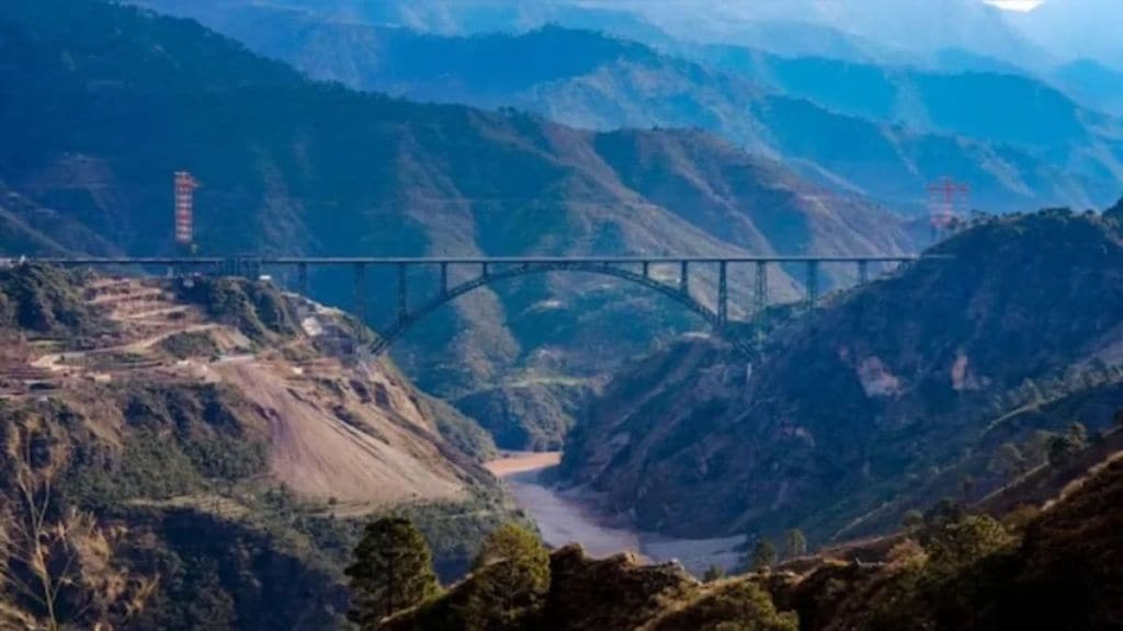 Udhampur-Srinagar-Baramulla Rail Link pti