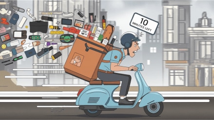 The rapid expansion of quick commerce (Q-commerce) in metro cities has led to a 28% drop in foot traffic to physical stores. The rapid expansion of quick commerce (Q-commerce) in metro cities has led to a 28% drop in foot traffic to physical stores.