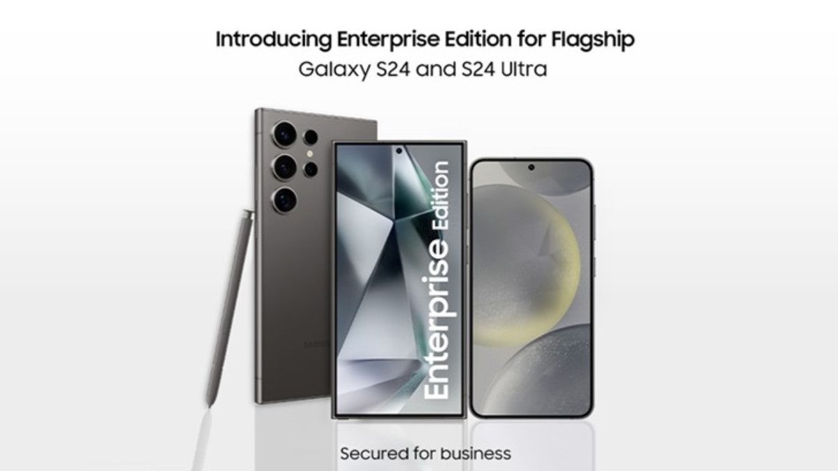 Samsung has introduced the Enterprise Edition of its flagship Galaxy S24 Ultra and Galaxy S24 smartphones Samsung has introduced the Enterprise Edition of its flagship Galaxy S24 Ultra and Galaxy S24 smartphones