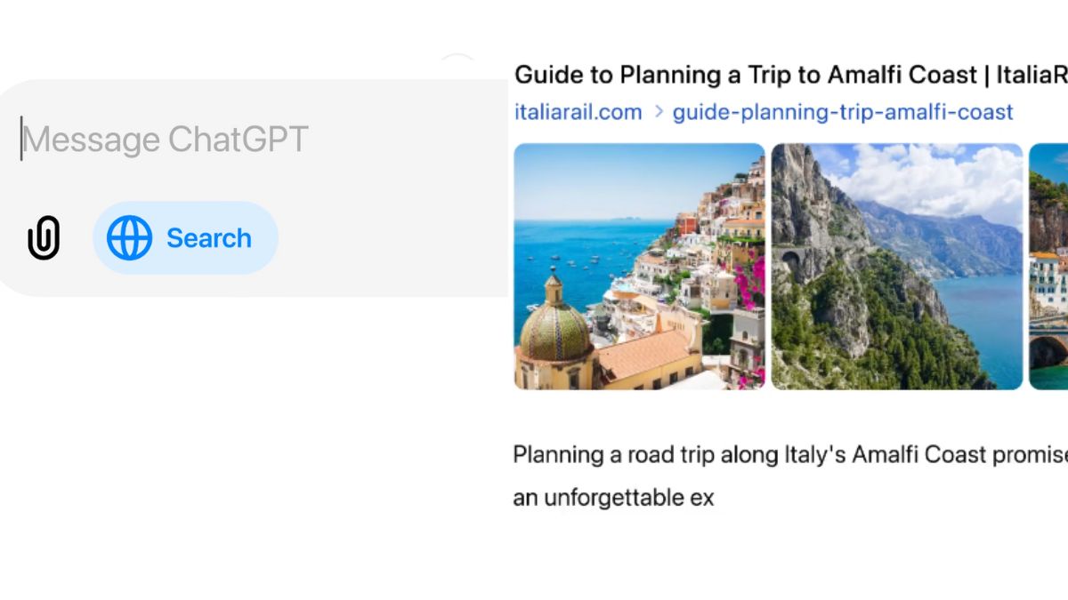 The ChatGPT search feature can provide you with the option using ‘conversational AI'