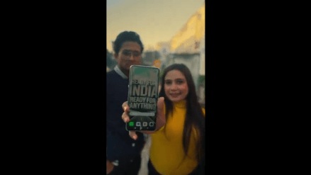 A snippet from the campaign. A snippet from the campaign.