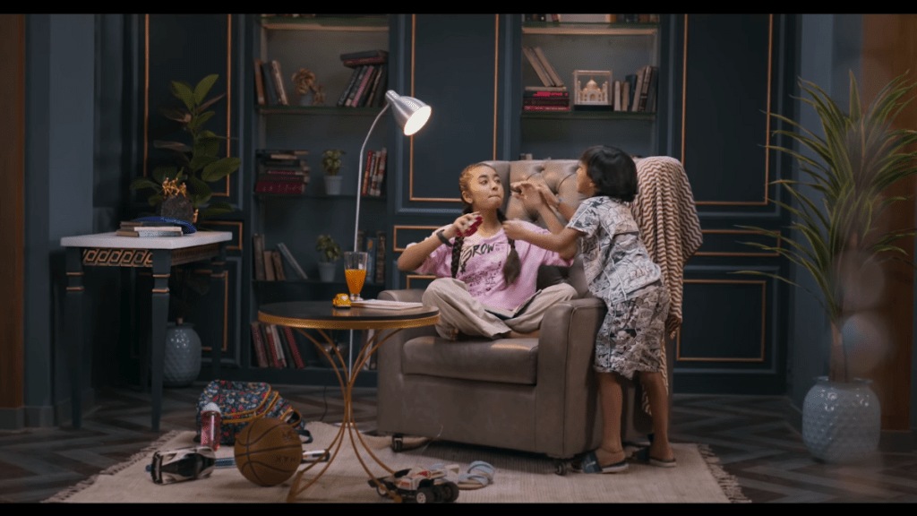 A snippet from the ad. (Source: YouTube) A snippet from the ad. (Source: YouTube)