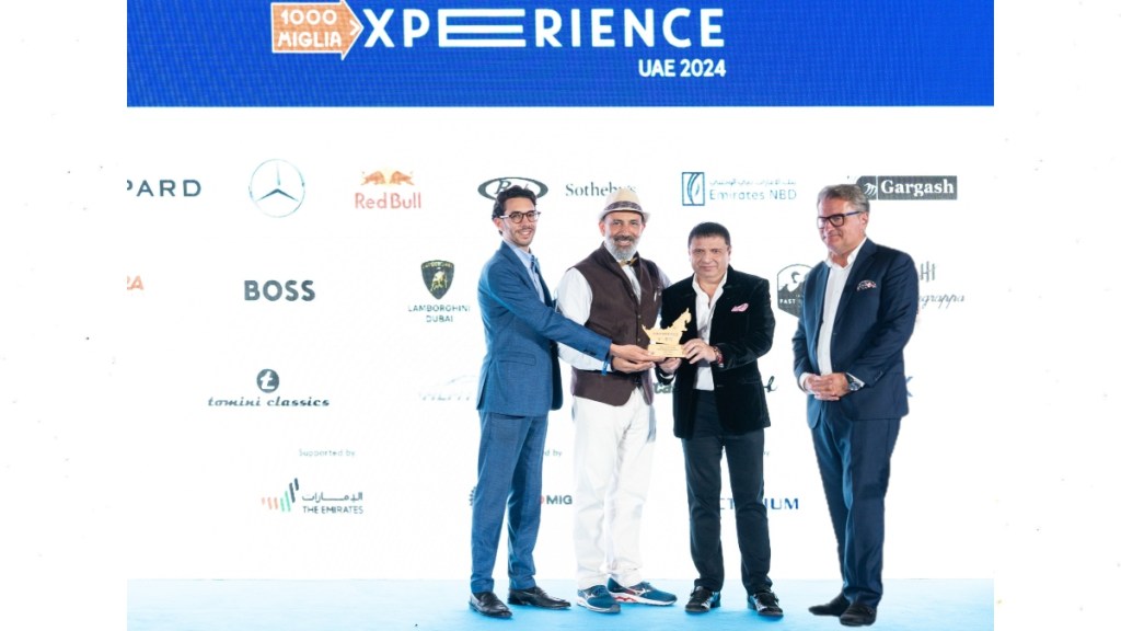 Yoona Poonawalla honoured as 'Hero of the Rally' at Mille Miglia UAE