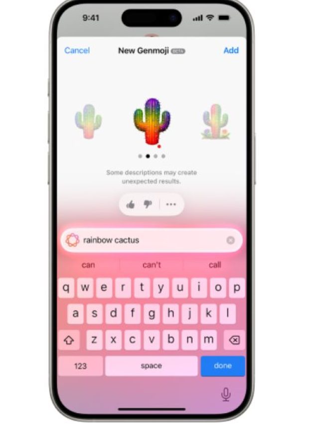 Create your own emoji with Genmoji