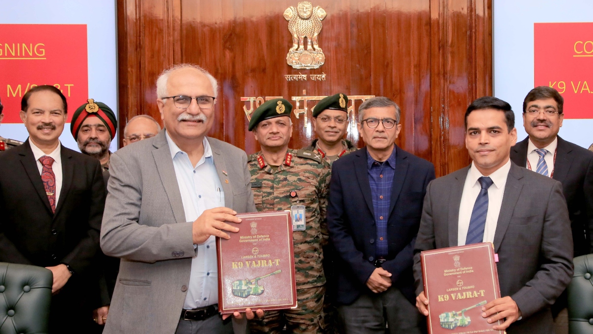 India Strengthens Artillery with Rs 7,629 Crore Deal for K9 VAJRA-T Guns India Strengthens Artillery with Rs 7,629 Crore Deal for K9 VAJRA-T Guns
