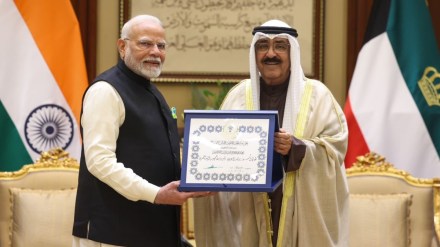PM Modi honoured with Kuwait’s highest civilian award PM Modi honoured with Kuwait’s highest civilian award