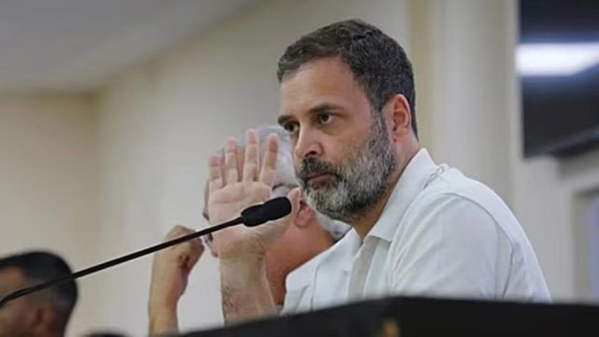 Rahul Gandhi alleges Centre prioritising 'crony businesses', says it is 'weakening economy' Rahul Gandhi alleges Centre prioritising 'crony businesses', says it is 'weakening economy'