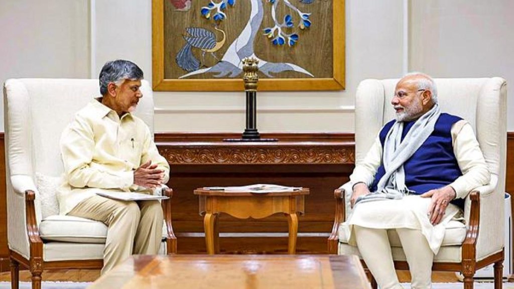 Andhra Pradesh CM Chandrababu Naidu meets PM Narendra Modi, discusses pending projects Andhra Pradesh CM Chandrababu Naidu meets PM Narendra Modi, discusses pending projects