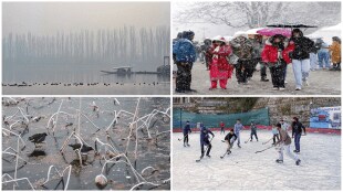 snow, Jammu and Kashmir, Himachal Pradesh, cold, cold wave, Shimla snow, Jammu weather, Manali weather, kashmir weather, srinagar, chillai kalan