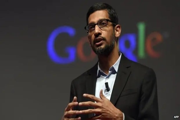 Sundar Pichai, the Indian-origin CEO of global tech giant Google, is one of the richest executives in the world, with an annual salary of approximately $280 million. (Image Source: AFP)