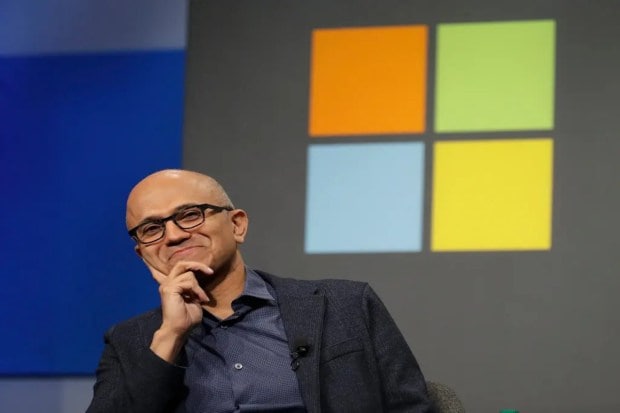 Satya Nadella, an executive of Indian origin and the CEO of Microsoft, earns an annual salary of $309.4 million. (Image Source: Ted S. Warren/Associated Press )
