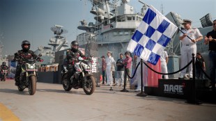Bajaj Pulsar NS400Z Indian Navy