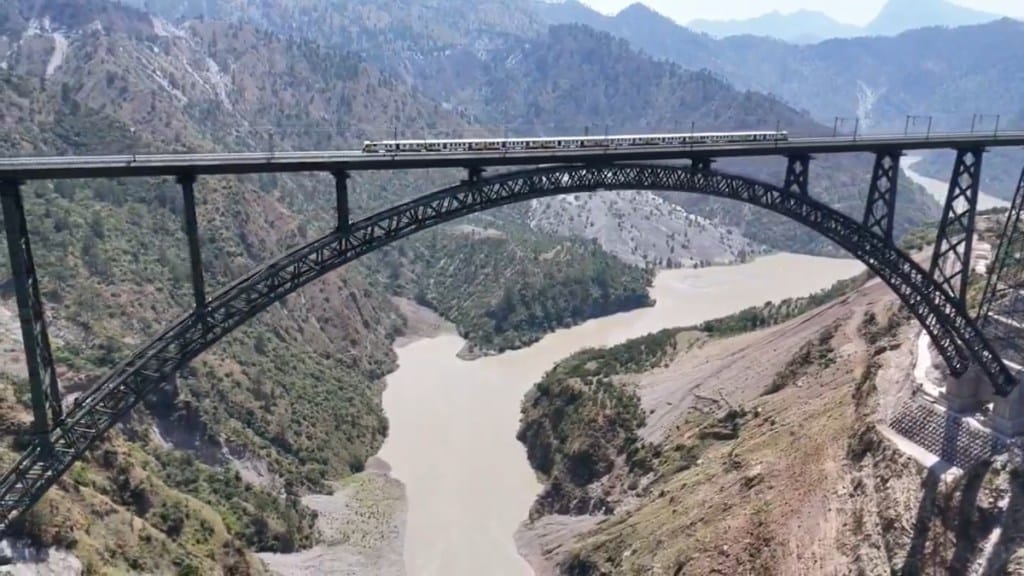 Kashmir, J&K infrastructure, chenab bridge, Anji Khad Cable Bridge