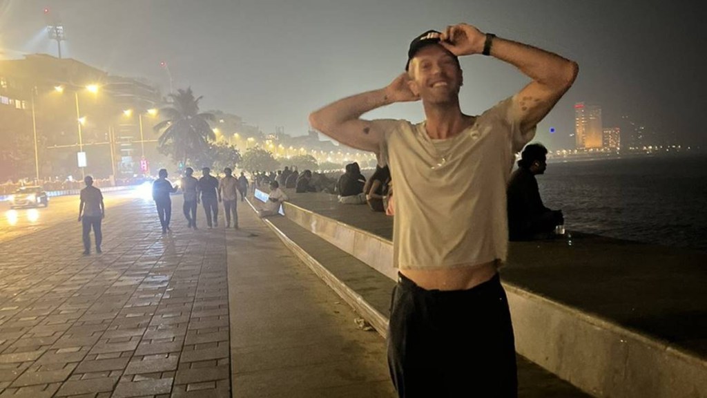 Coldplay arrives in India