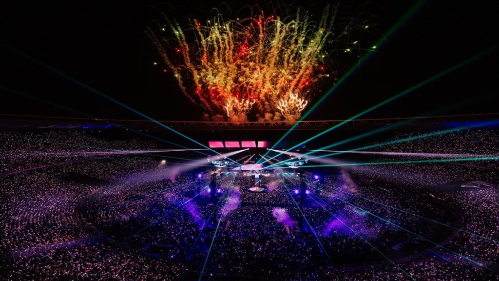 The Coldplay's last concert was held in Ahmedabad at the Narendra Modi stadium. (Photo: Coldplay/X)