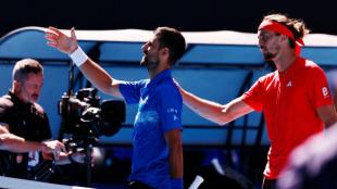 novak djokovic, djokovic injured, crowd boos djokovic, australian open 2025, australian open semi-final