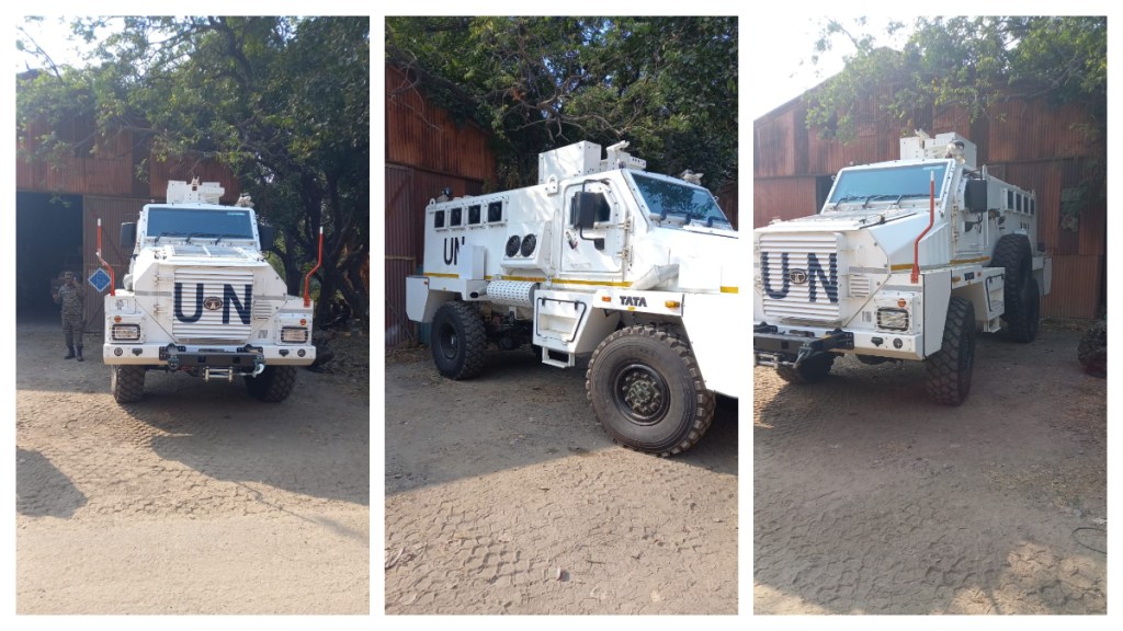 45 high-tech Tata-built Quick Reaction Force (QRF) vehicles. (Image Source: ADGPI)