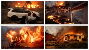 Los Angeles wildfires. (Image Source: Reuters)