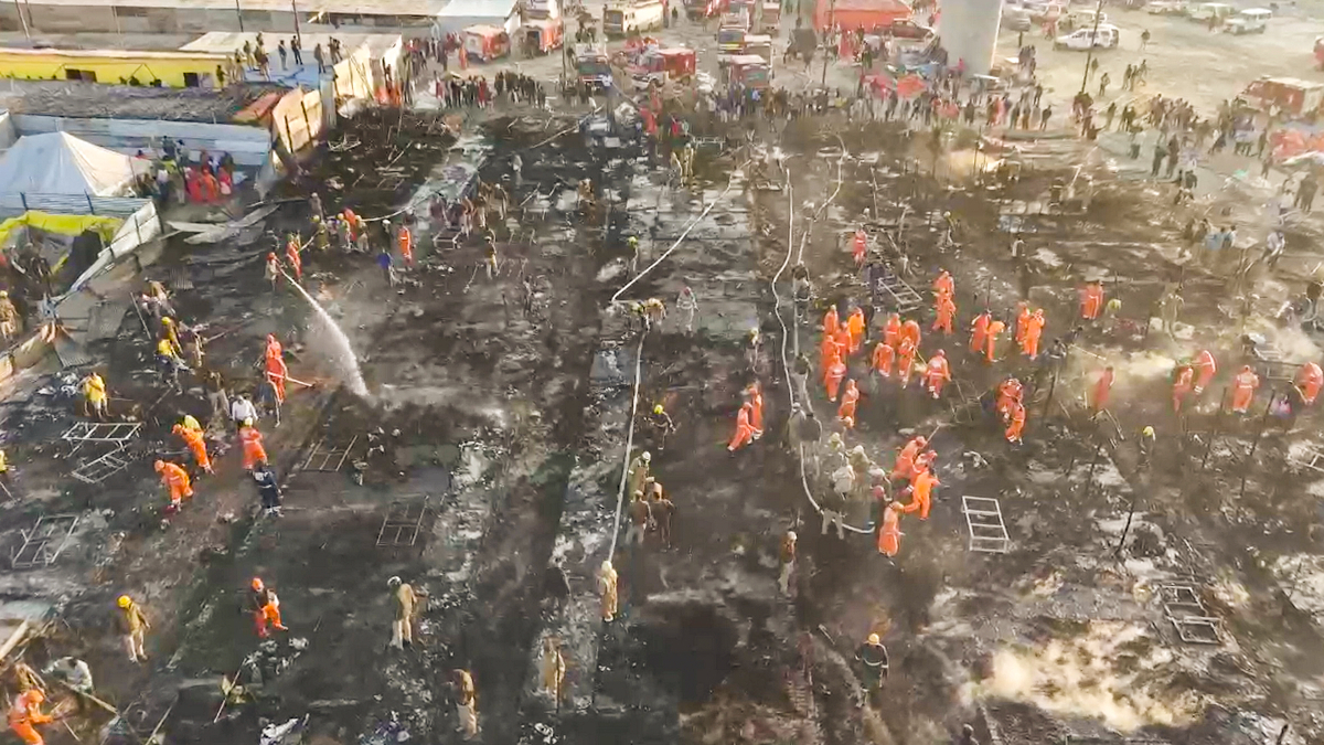 Maha Kumbh Fire Maha Kumbh Fire