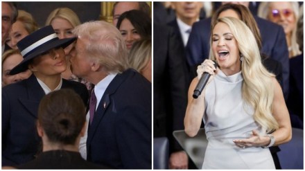 Awkward moments at Trump's inauguration cermeony