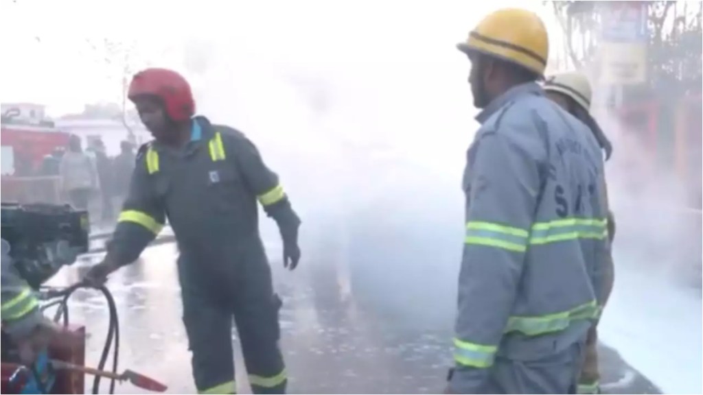 fire in prayagraj fire in prayagraj