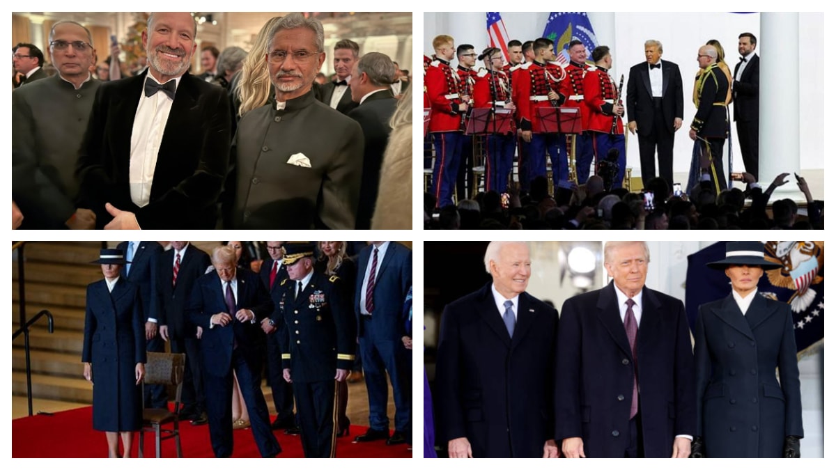 Donald Trump' inauguration ceremony 2025. The republican leaders has been elected as the 47th president of United States of America.