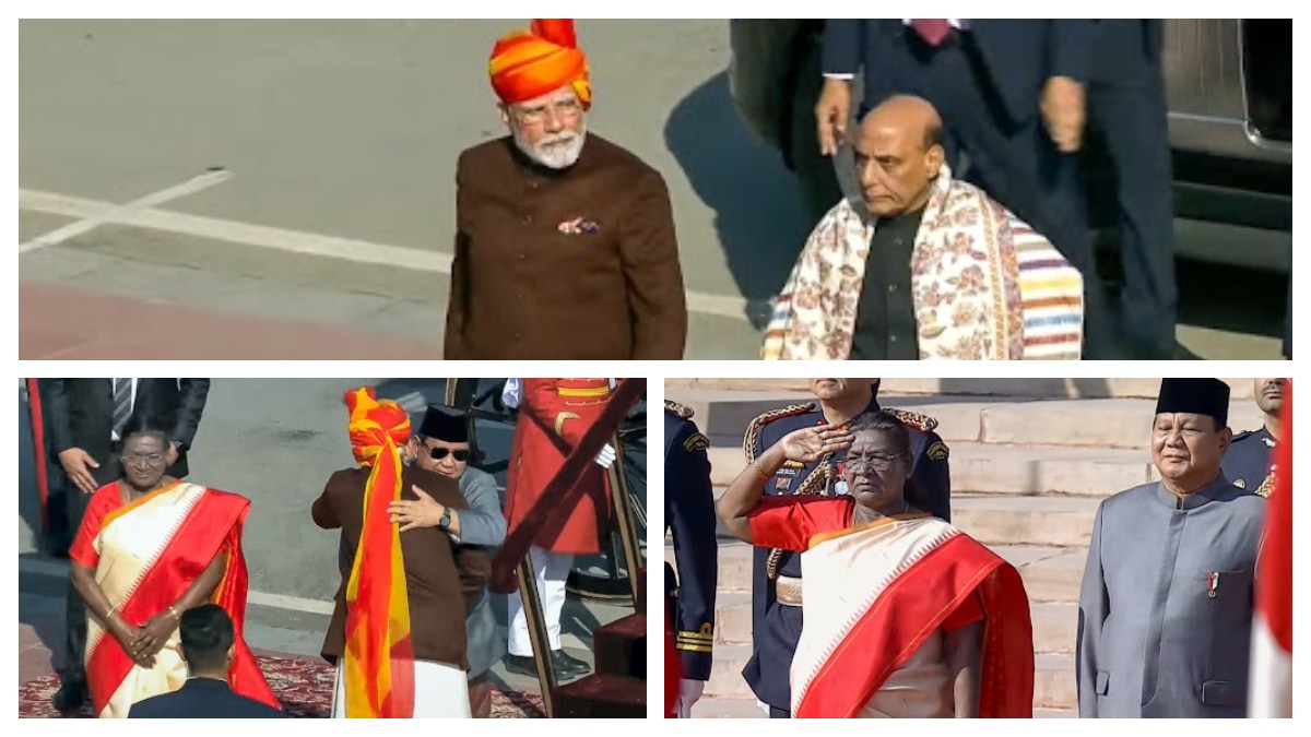 Indonesian President Prabowo Subianto arrived in a buggy for India's 76th Republic Day parade at Kartavya Path, New Delhi on January 26, 2025.. (Image Source: File Photo)