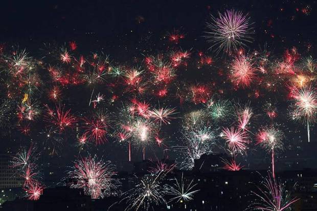 Fireworks are seen during New Year's celebrations in Tirana, Albania,. (Photo source: Reuters)