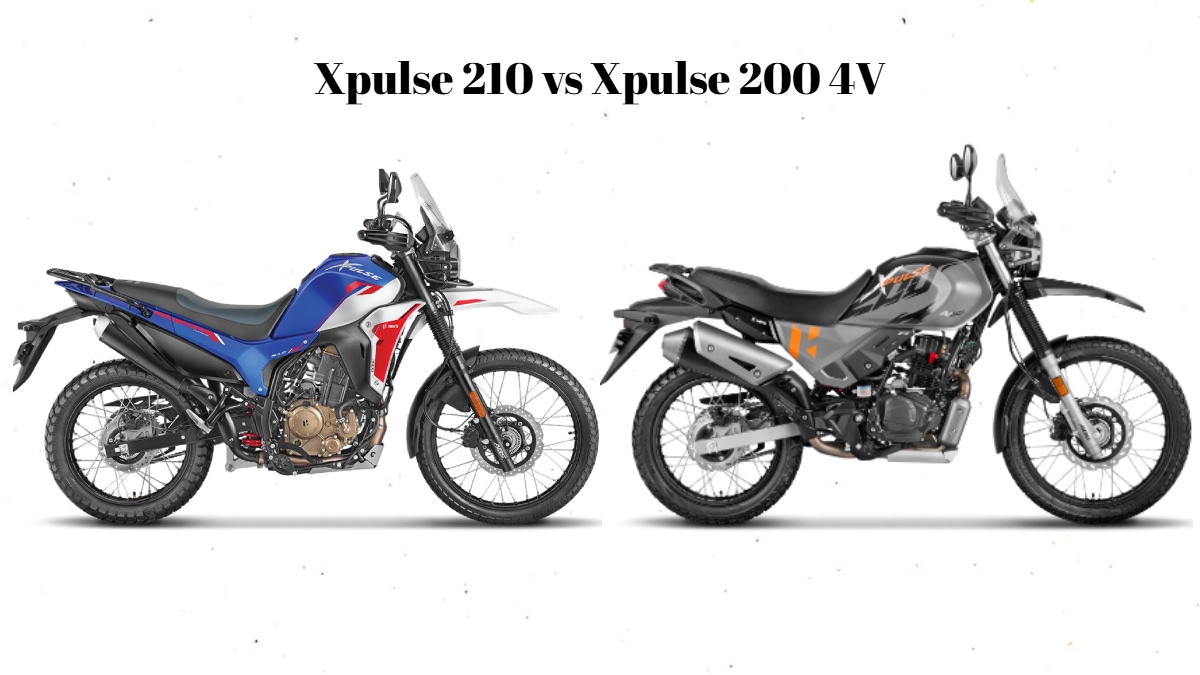 Hero Xpulse 210 vs Xpulse 200 4V