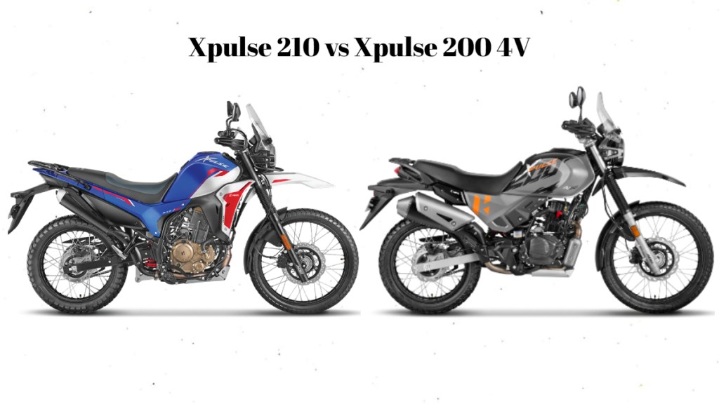 Hero Xpulse 210 vs Xpulse 200 4V