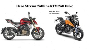 Hero Xtreme 250R vs KTM 250 Duke