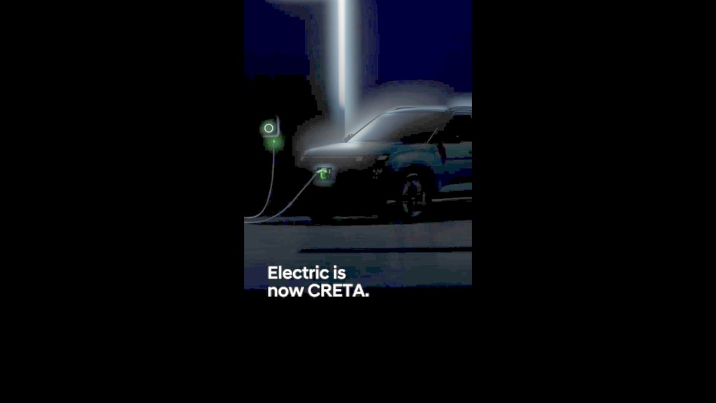 Hyundai Creta EV teaser